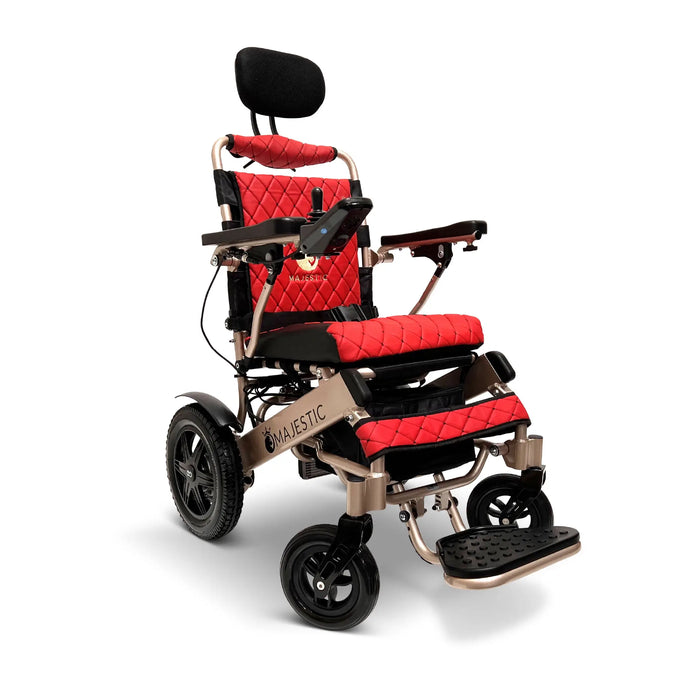 ComfyGO-MAJESTIC IQ-9000 AR-Auto Reclining Remote Controlled-Electric Wheelchair-Foldable