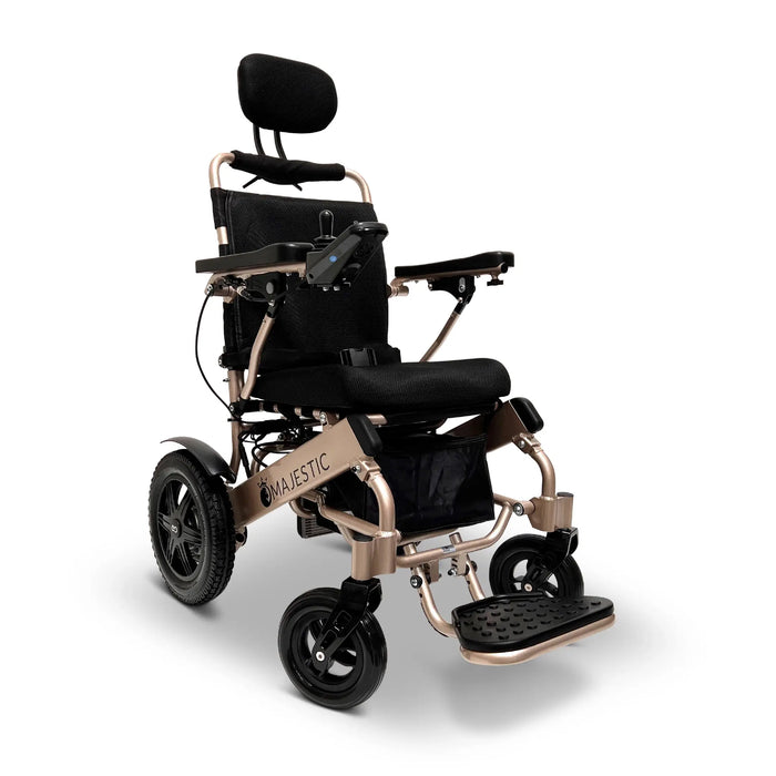 ComfyGO-MAJESTIC IQ-9000 AR-Auto Reclining Remote Controlled-Electric Wheelchair-Foldable