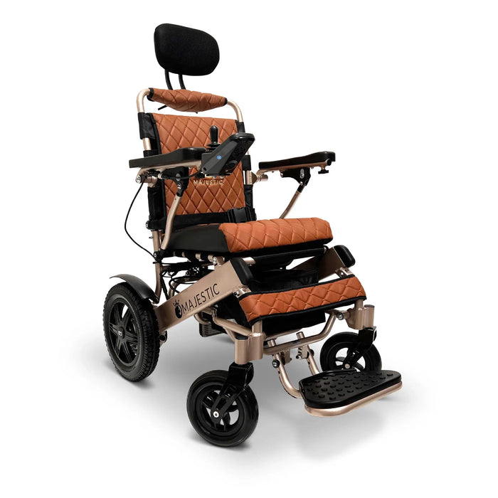 ComfyGO-MAJESTIC IQ-9000 AR-Auto Reclining Remote Controlled-Electric Wheelchair-Foldable