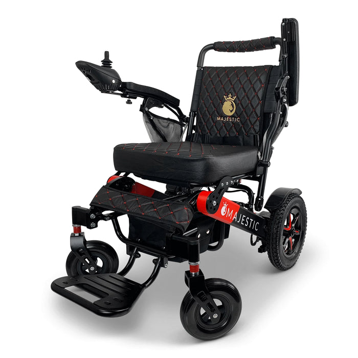 ComfyGO-MAJESTIC IQ-7000 Remote Controlled Electric Wheelchair-Manual Folding-Foldable