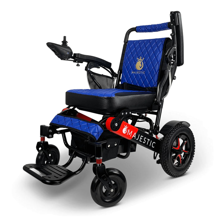 ComfyGO-MAJESTIC IQ-7000 Remote Controlled Electric Wheelchair-Manual Folding-Foldable