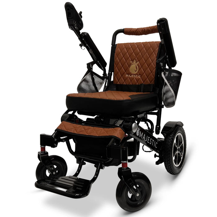 ComfyGO-MAJESTIC IQ-7000 Remote Controlled Electric Wheelchair-Manual Folding-Foldable