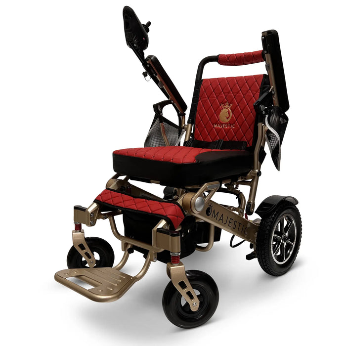 ComfyGO-MAJESTIC IQ-7000 Remote Controlled Electric Wheelchair-Manual Folding-Foldable