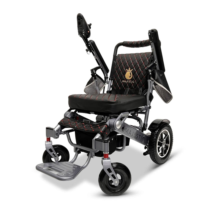 ComfyGO-MAJESTIC IQ-7000 Remote Controlled Electric Wheelchair-Manual Folding-Foldable