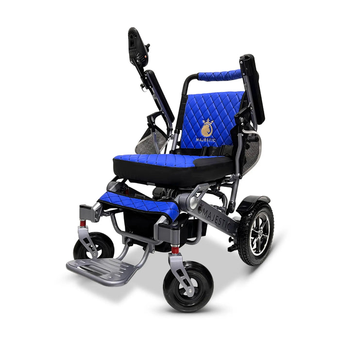 ComfyGO-MAJESTIC IQ-7000 Remote Controlled Electric Wheelchair-Manual Folding-Foldable