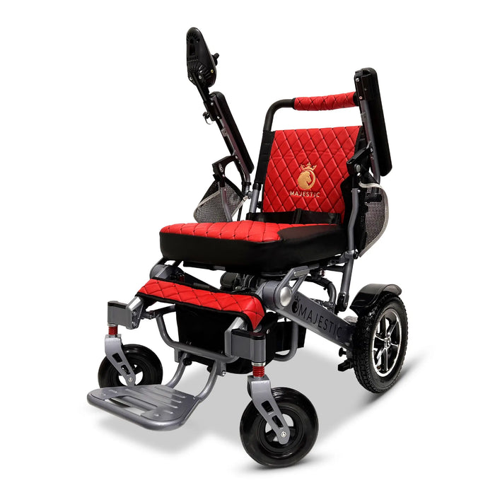 ComfyGO-MAJESTIC IQ-7000 Remote Controlled Electric Wheelchair-Manual Folding-Foldable