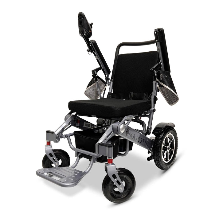 ComfyGO-MAJESTIC IQ-7000 Remote Controlled Electric Wheelchair-Manual Folding-Foldable