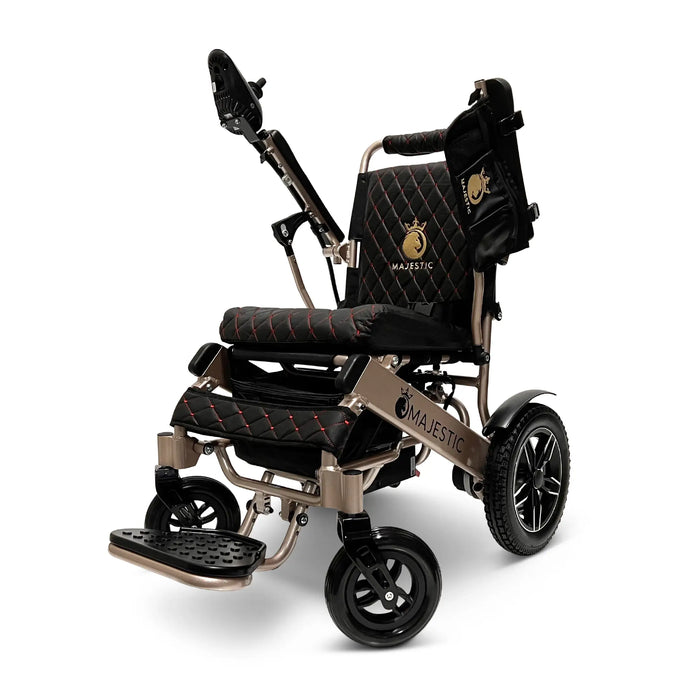 ComfyGO-MAJESTIC IQ-8000 Remote Controlled Lightweight Electric Wheelchair-Foldable