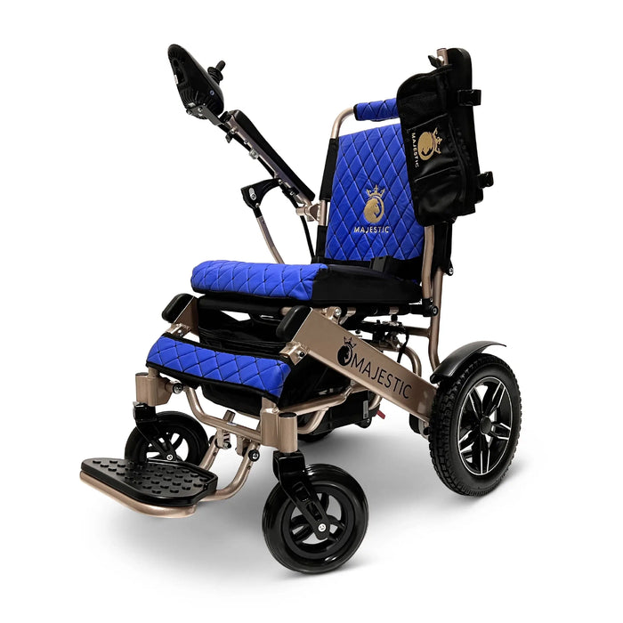 ComfyGO-MAJESTIC IQ-8000 Remote Controlled Lightweight Electric Wheelchair-Foldable