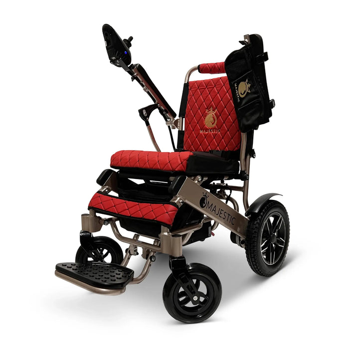 ComfyGO-MAJESTIC IQ-8000 Remote Controlled Lightweight Electric Wheelchair-Foldable