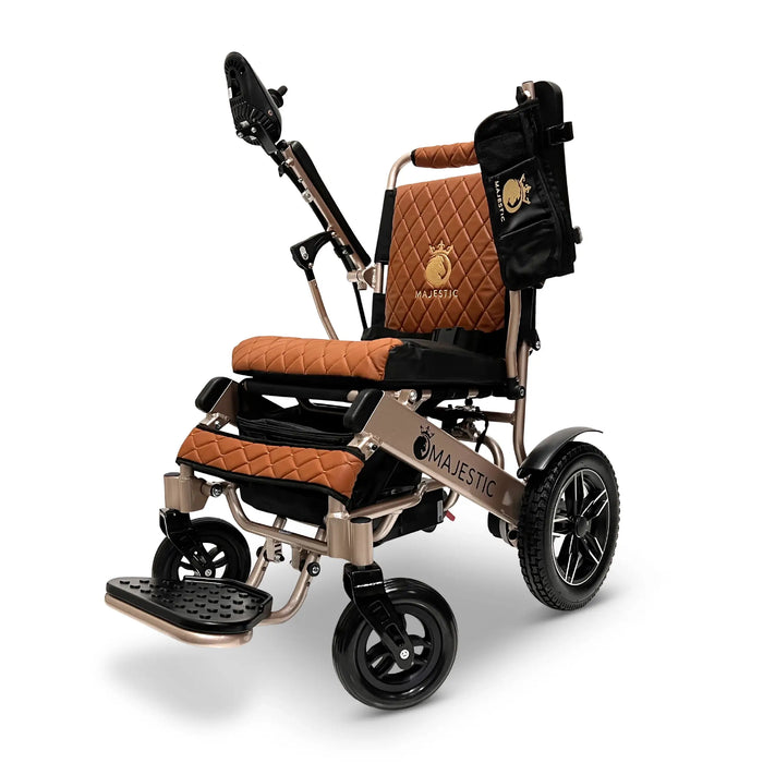 ComfyGO-MAJESTIC IQ-8000 Remote Controlled Lightweight Electric Wheelchair-Foldable