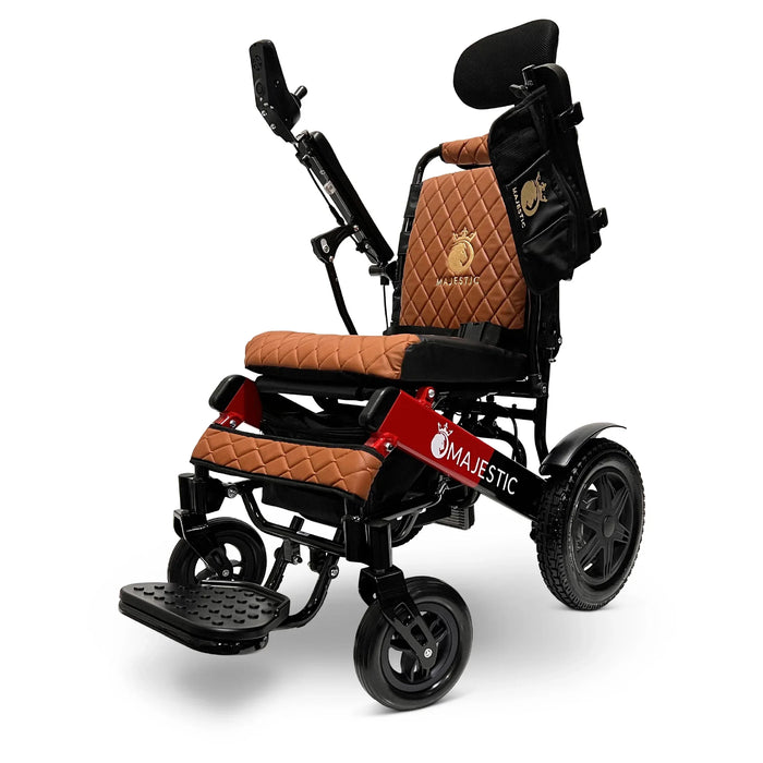 ComfyGO-MAJESTIC IQ-9000 AR-Auto Reclining Remote Controlled-Electric Wheelchair-Foldable