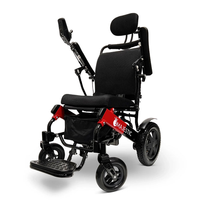 ComfyGO-MAJESTIC IQ-9000 AR-Auto Reclining Remote Controlled-Electric Wheelchair-Foldable