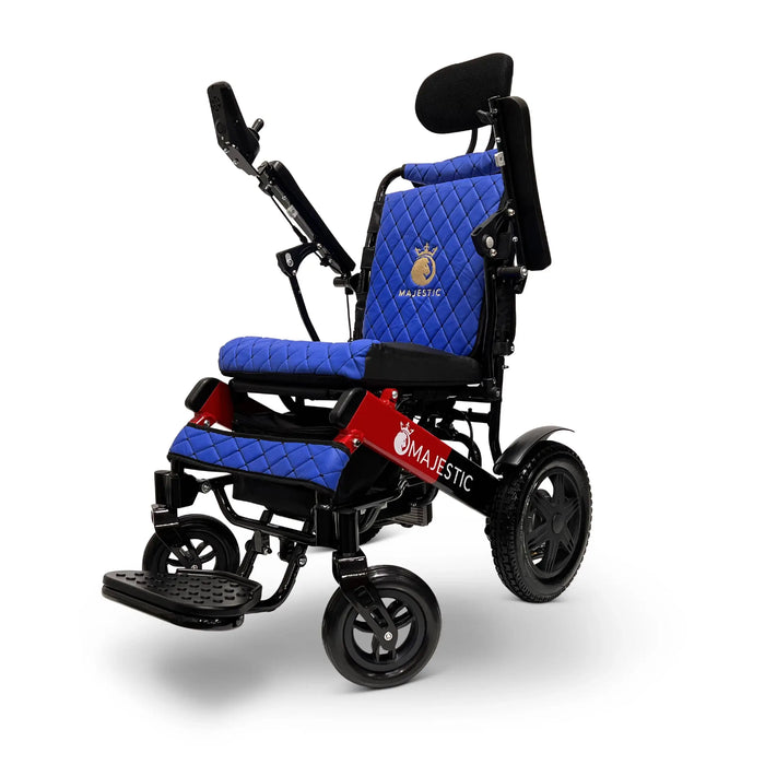 ComfyGO IQ-9000 Remote Controlled Lightweight Electric Wheelchair-Non Recline Auto Fold