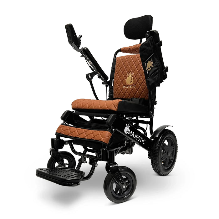 ComfyGO-MAJESTIC IQ-9000 AR-Auto Reclining Remote Controlled-Electric Wheelchair-Foldable