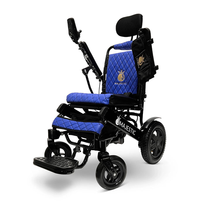 ComfyGO IQ-9000 Remote Controlled Lightweight Electric Wheelchair-Non Recline Auto Fold