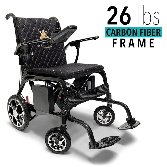 ComfyGO-Phoenix Carbon Fiber Electric Wheelchair-Foldable