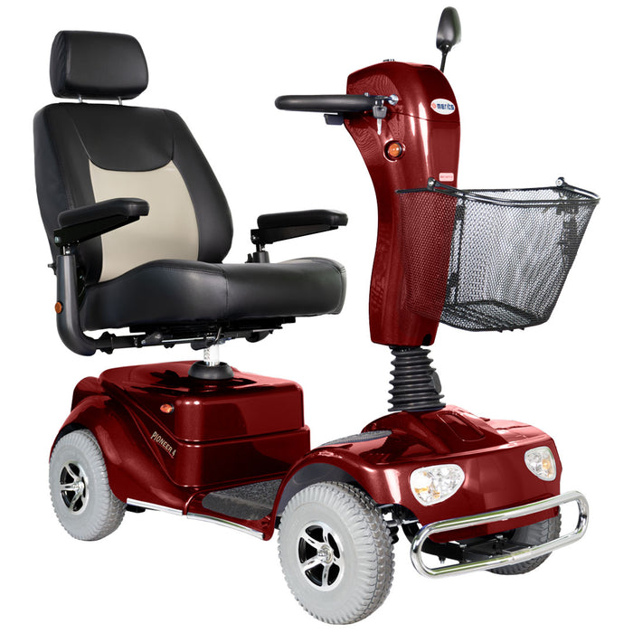 Merits-Pioneer 4: 4-Wheel Mobility Scooter-Heavy Duty 400 lbs Weight Capacity