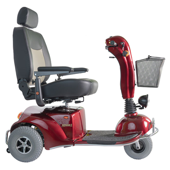 Merits-Pioneer 9: 3-Wheel Mobility Scooter-Heavy Duty 500 lbs Weight Capacity