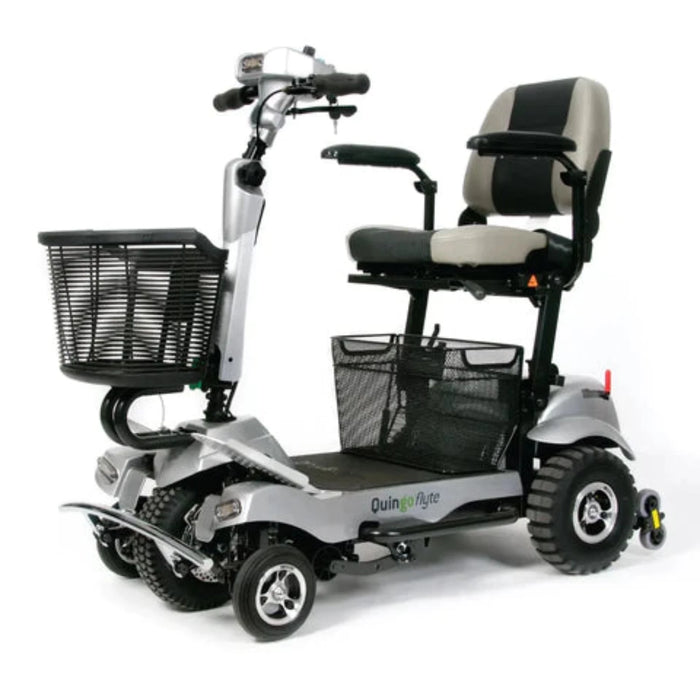 ComfyGO-Quingo Flyte-MK2-Mobility Scooter With Self Loading Ramp-Foldable-Heavy Duty