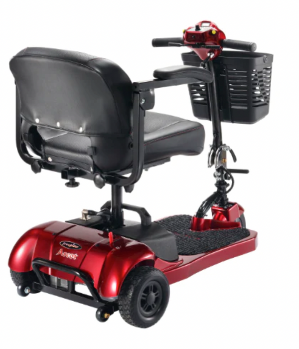 FreeRider USA-FR Ascot 3-3 Wheel Scooter-Heavy Duty Bariatric-325 lbs Weight Capacity