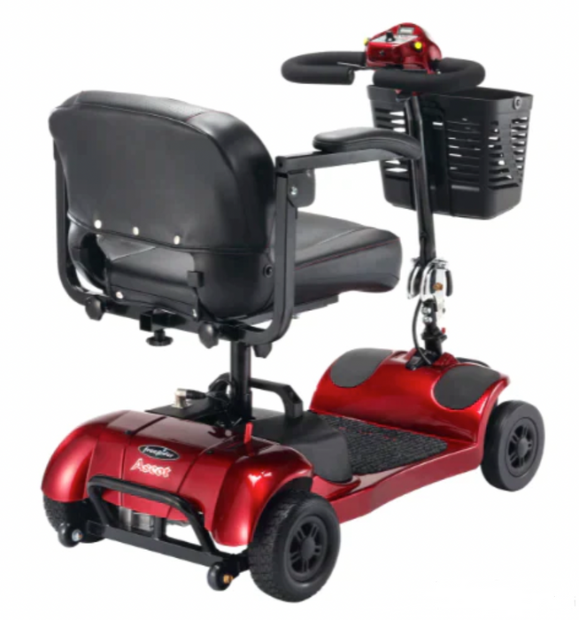 FreeRider USA-FR Ascot 4-4-Wheel Mobility Scooter-Heavy Duty Bariatric-325 lbs Weight Capacity