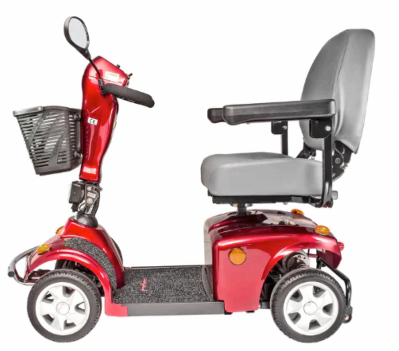 FreeRider USA-FR 168-4S II 4-Wheel Scooter-Heavy Duty Bariatric-460 lbs Weight Capacity