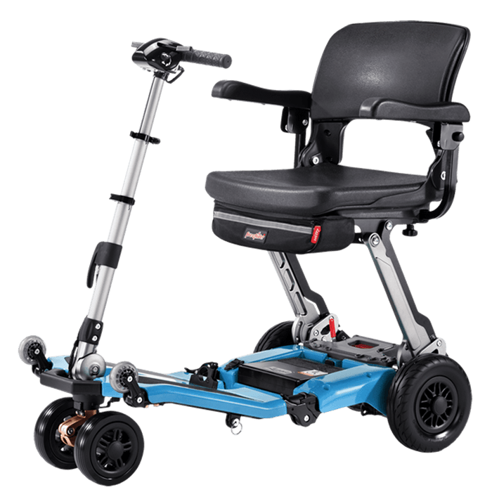 FreeRider USA-Luggie Super Plus-3 Folding Mobility Scooter-Heavy Duty Bariatric-360 lbs Weight Capacity