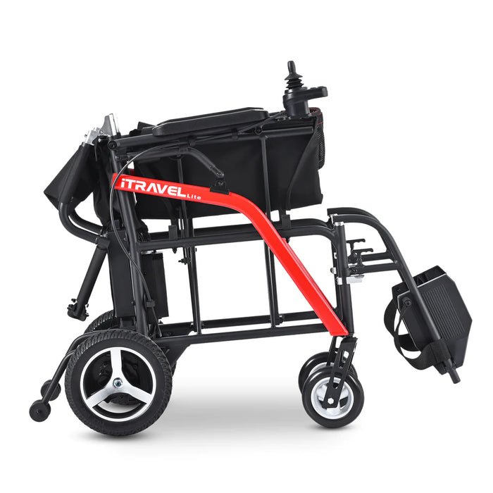 Metro Mobility-iTravel Lite-Portable Electric Wheelchair-220 lbs Weight Capacity